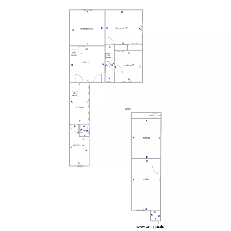 indivision gourmel PB. Plan de indivision gourmel PB. Plan de