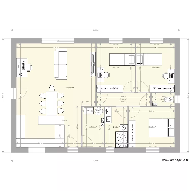 Id maison. Plan de 