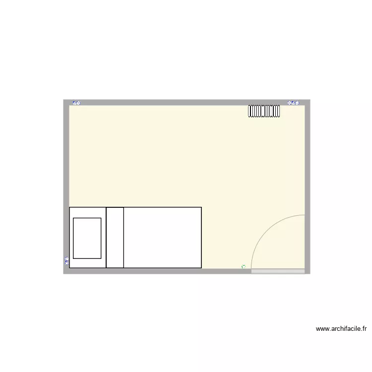 CHAMBRE. Plan de 