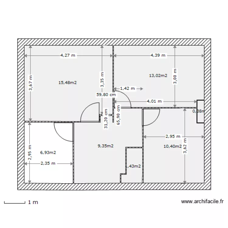 Etage Royer. Plan de Etage Royer. Plan de