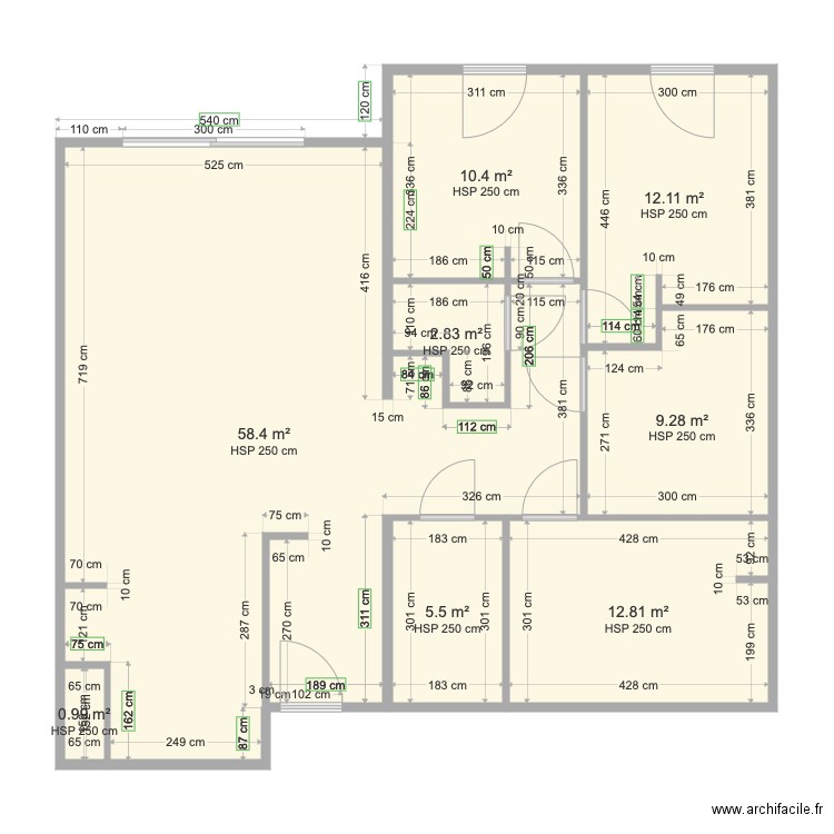 planmaisonporte. Plan de 0 pièce et 0 m2