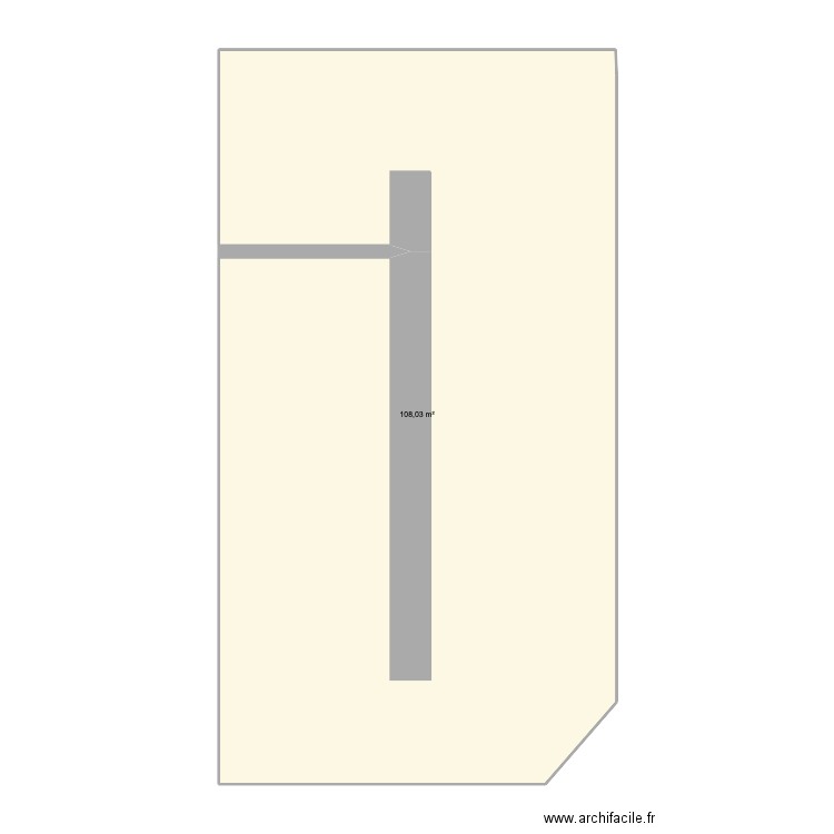 plan residence 4. Plan de 1 pièce et 108 m2