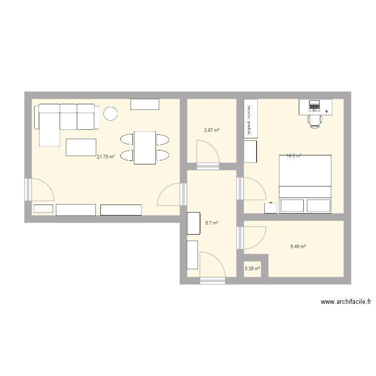 Appartement Hambourg. Plan de 0 pièce et 0 m2