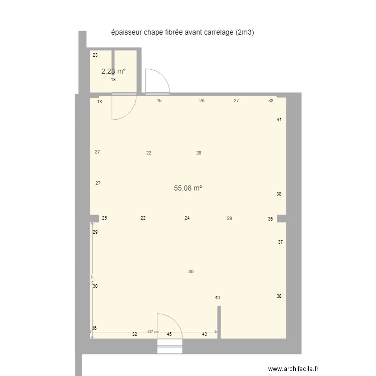 SP chapelle Pornichet. Plan de 0 pièce et 0 m2