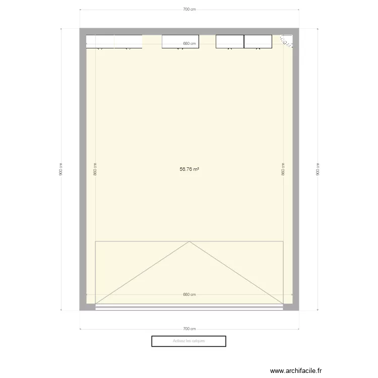 garage. Plan de 