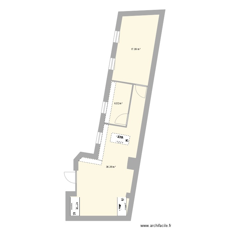 Bureau Sécurité. Plan de 0 pièce et 0 m2