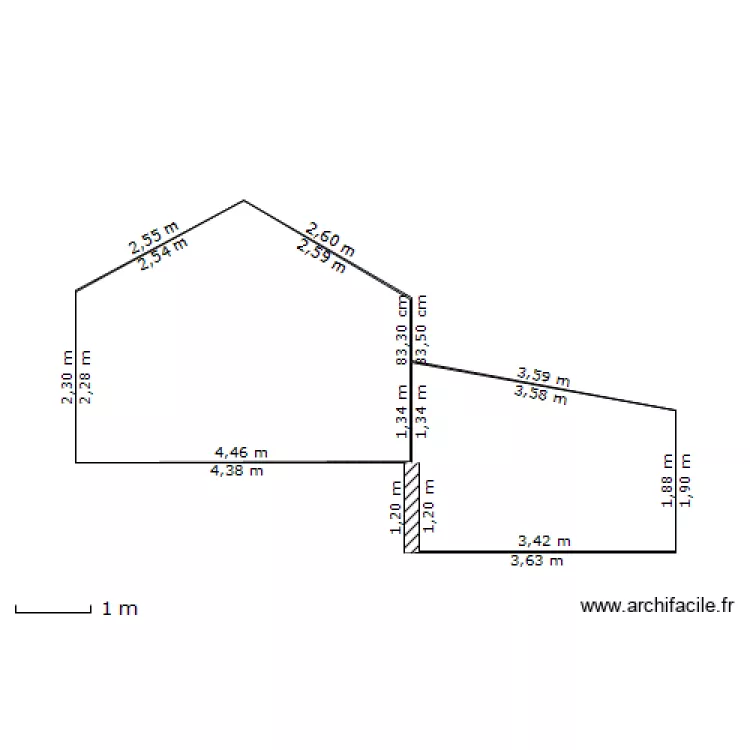 abri jardin face maison. Plan de abri jardin face maison. Plan de