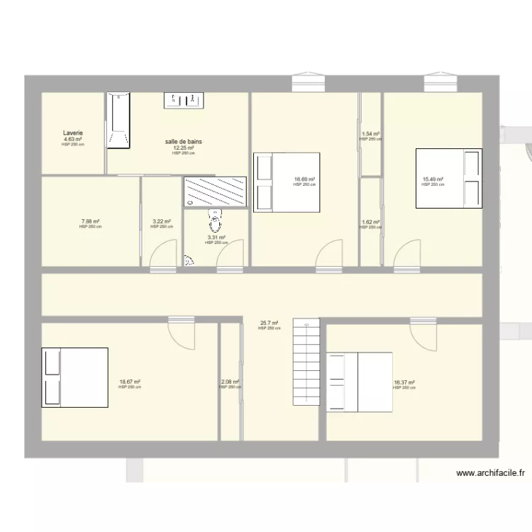 plassac etage projet decembre 2018 7validation archi. Plan de plassac etage projet decembre 2018 7validation archi. Plan de