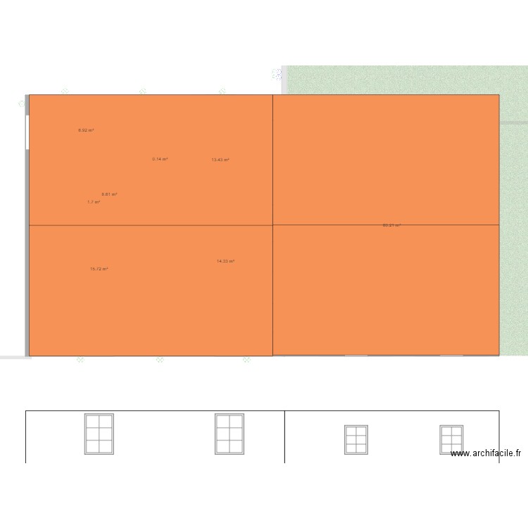 Maison Mabompré. Plan de 0 pièce et 0 m2