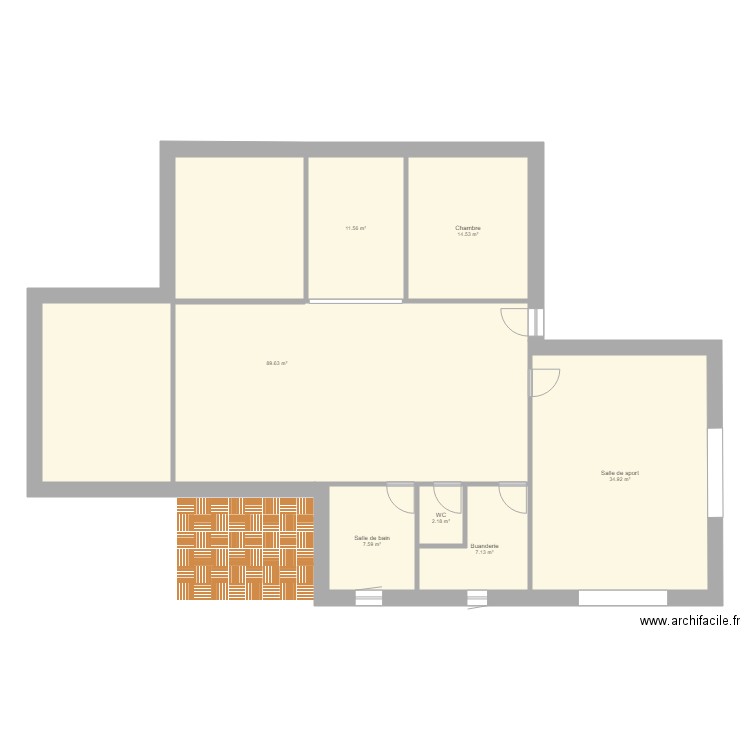 idée maison. Plan de 0 pièce et 0 m2