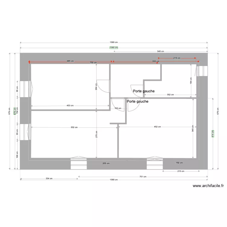 ANAIS BAT1 ETAGE VIDE 10 2023. Plan de 