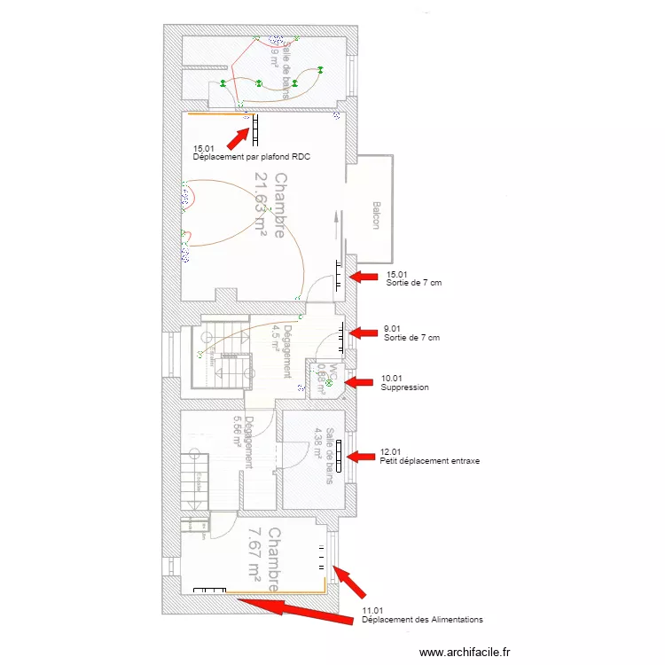 Clamart R1. Plan de 