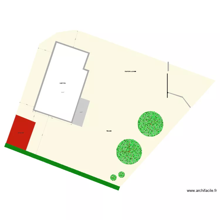 ABRI DE JARDIN 4. Plan de 