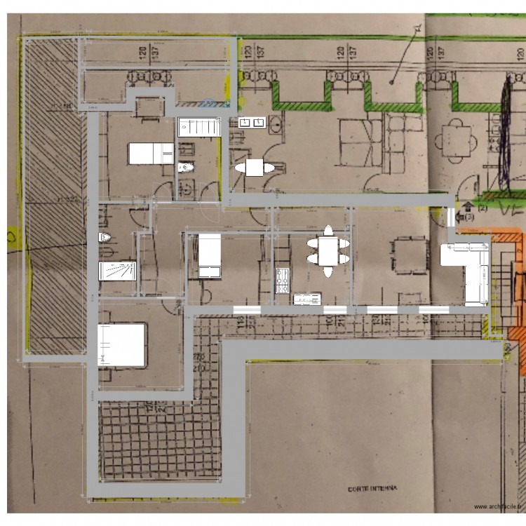 indipendenza. Plan de 0 pièce et 0 m2