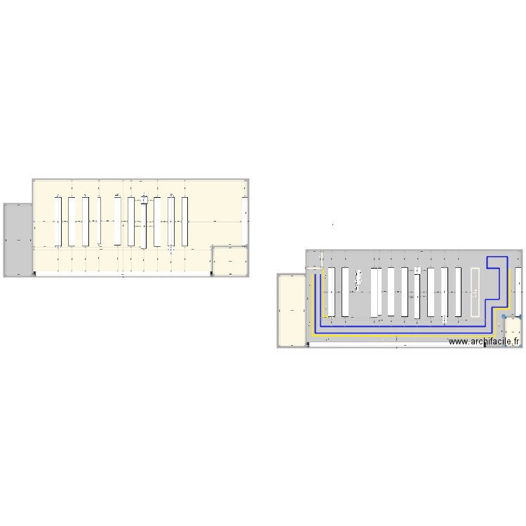 plan magasin corbas . Plan de 0 pièce et 0 m2