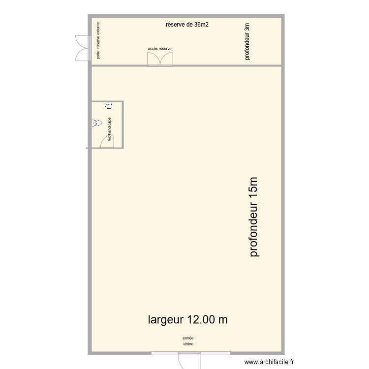 legmod. Plan de 3 pièces et 252 m2