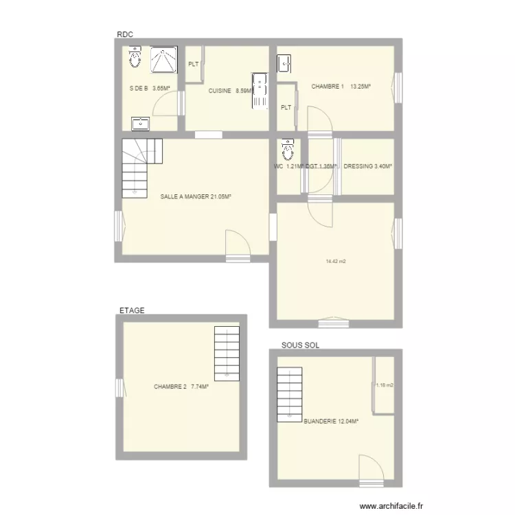 BOUTET. Plan de BOUTET. Plan de