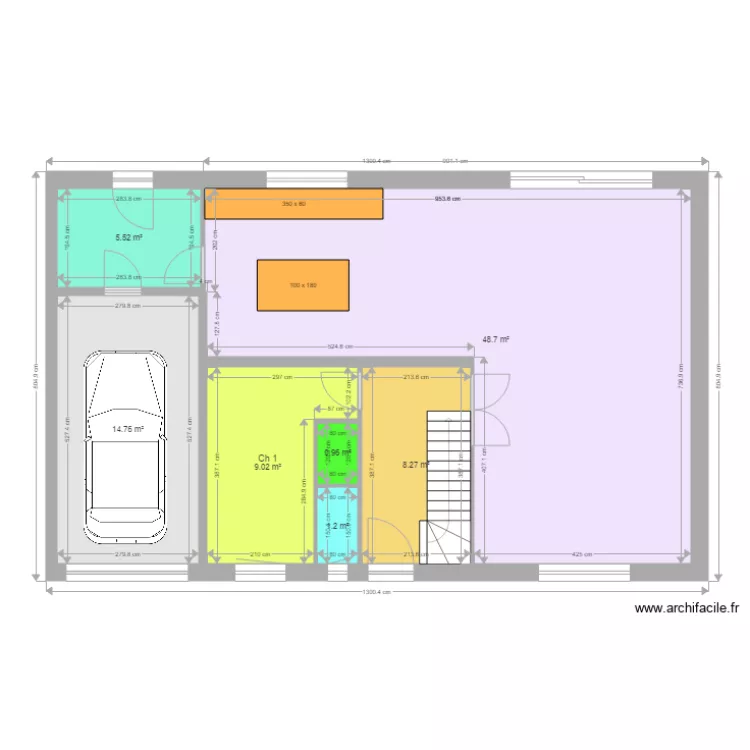 DUQUESNES VINCENT. Plan de 