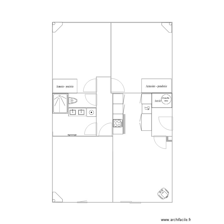 appart blagnac refait2. Plan de 0 pièce et 0 m2