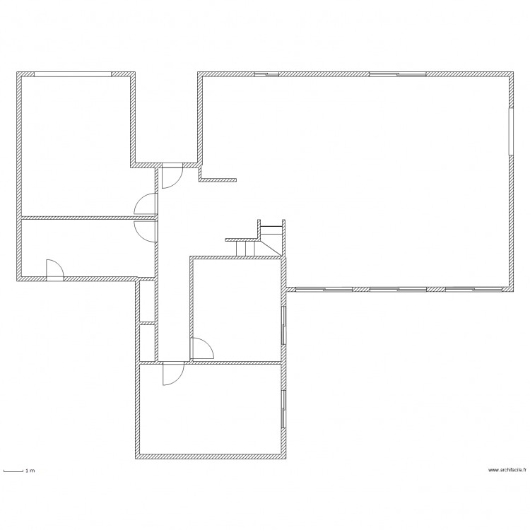 HENRY RDC. Plan de 0 pièce et 0 m2