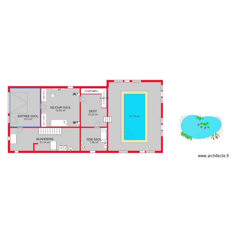 PLAN TEST FRDERIC DRUSENHEIM SSOL. Plan de 0 pièce et 0 m2