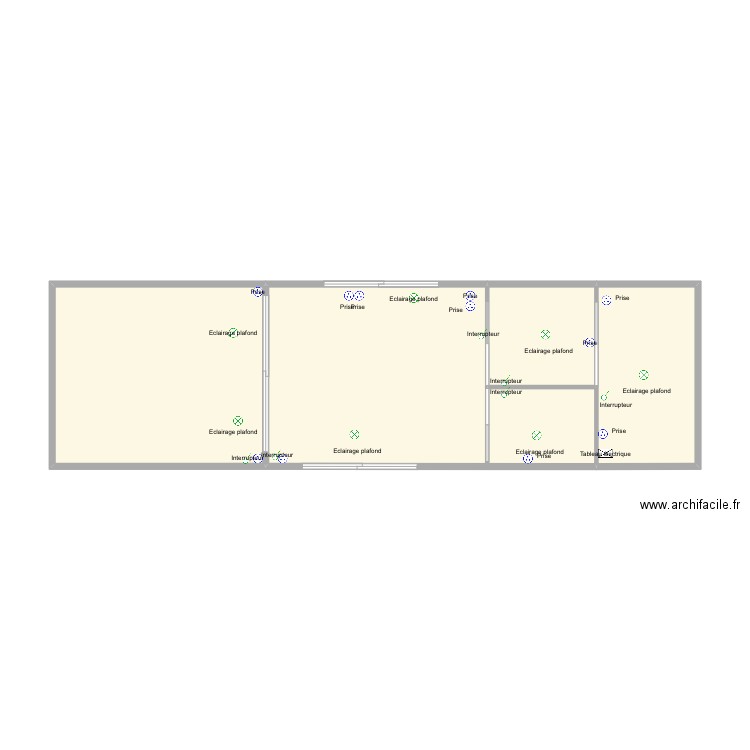 Coque + habitation plomberie. Plan de 0 pièce et 0 m2
