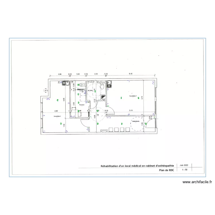SCI GRENAUDIERE. Plan de 0 pièce et 0 m2