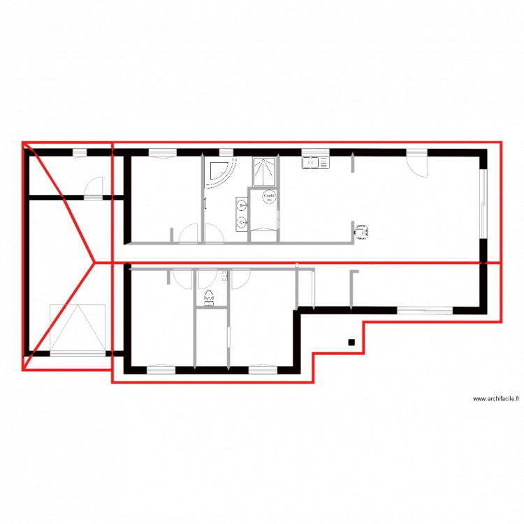 plan Nael et Laura charpente . Plan de 0 pièce et 0 m2