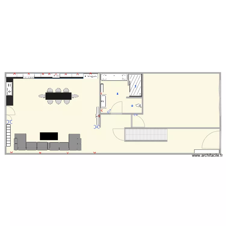 maison mise a jour. Plan de 