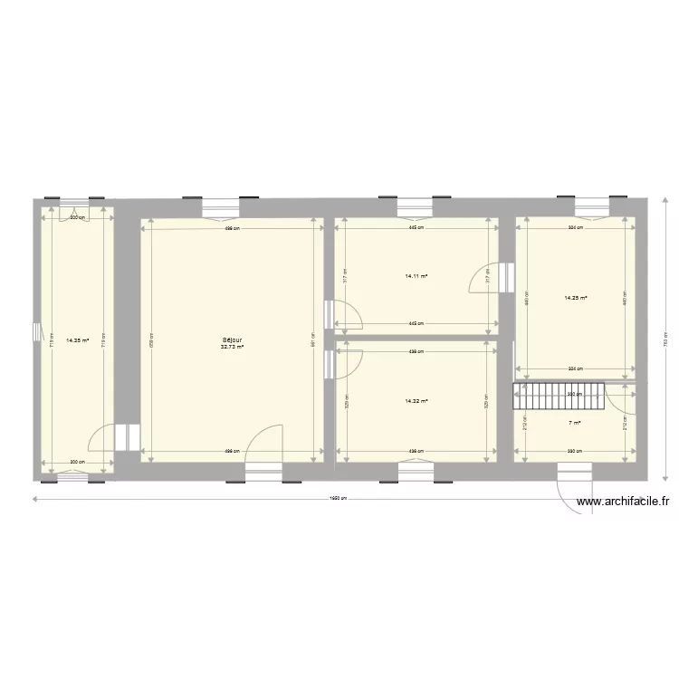 Petit Rezole RDC Version base. Plan de 