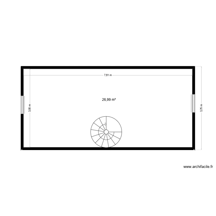 MALIK R+3 EX. Plan de 1 et 27 m² MALIK R+3 EX. Plan de 1 et 27 m²