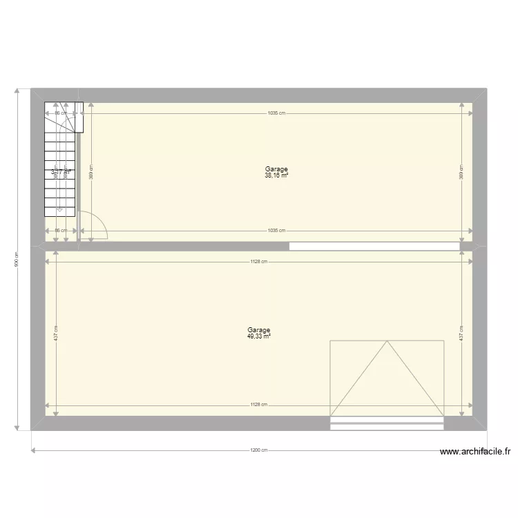 BLONDEAU SOUS SOL. Plan de BLONDEAU SOUS SOL. Plan de
