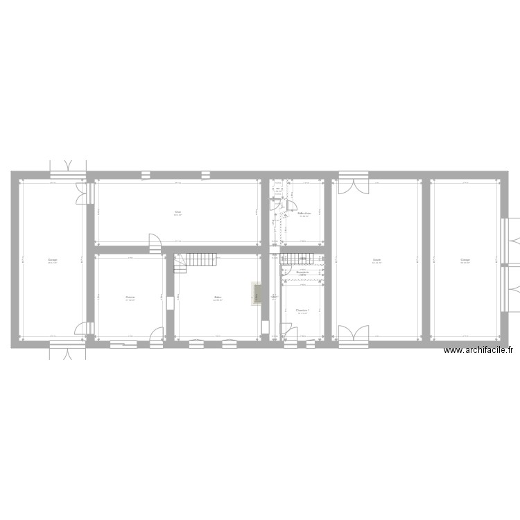 DENYS RDC. Plan de 0 pièce et 0 m2