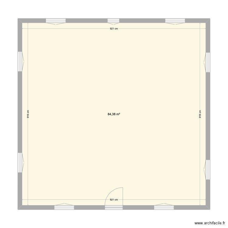 Olivet 2e blanc. Plan de 0 pièce et 0 m2