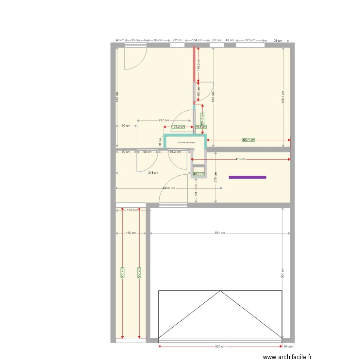 RDCH Lot B 25 02 2020. Plan de 0 pièce et 0 m2