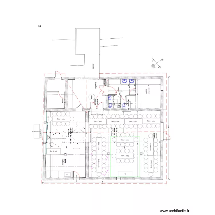 chai montaulieu. Plan de 