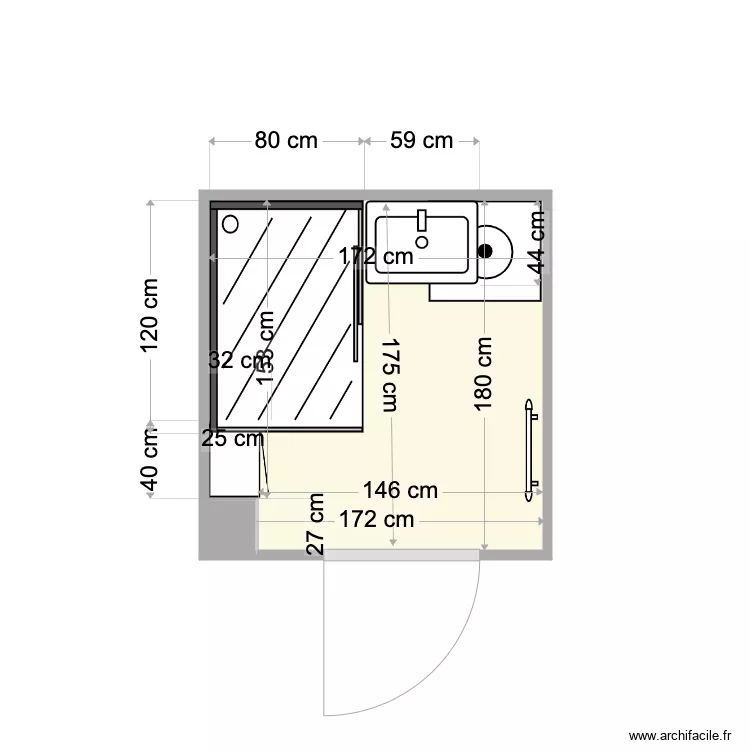 SDB M V2. Plan de SDB M V2. Plan de