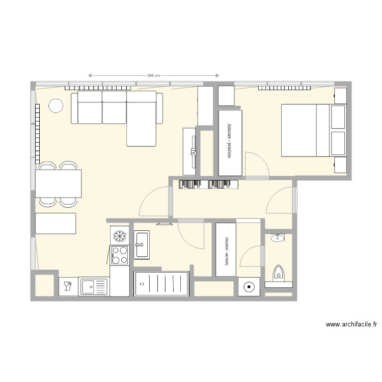 Appartement Etage 5. Plan de 0 pièce et 0 m2
