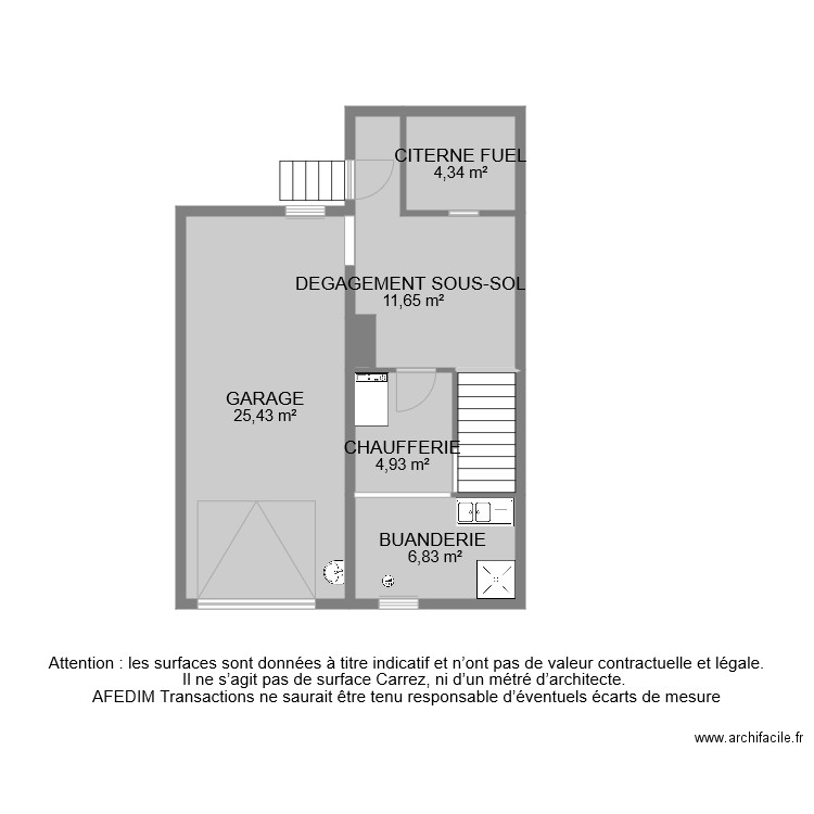 BI 4787 SOUS SOL . Plan de 0 pièce et 0 m2