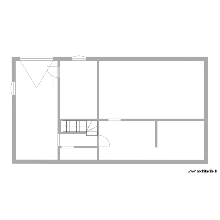 REFENBERG SS. Plan de 4 pièces et 95 m2