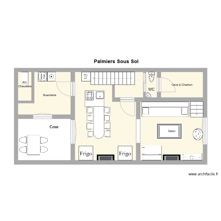 Plan Palmier . Plan de 0 pièce et 0 m2