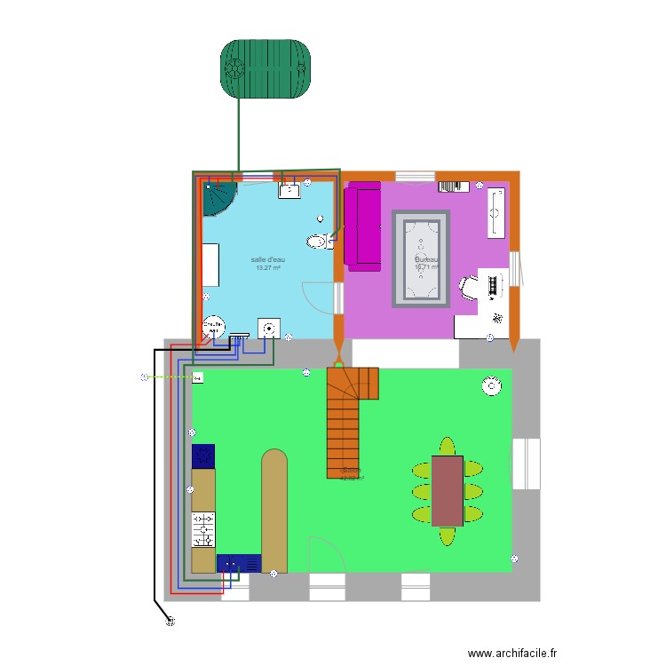 les hirondelles4. Plan de 0 pièce et 0 m2