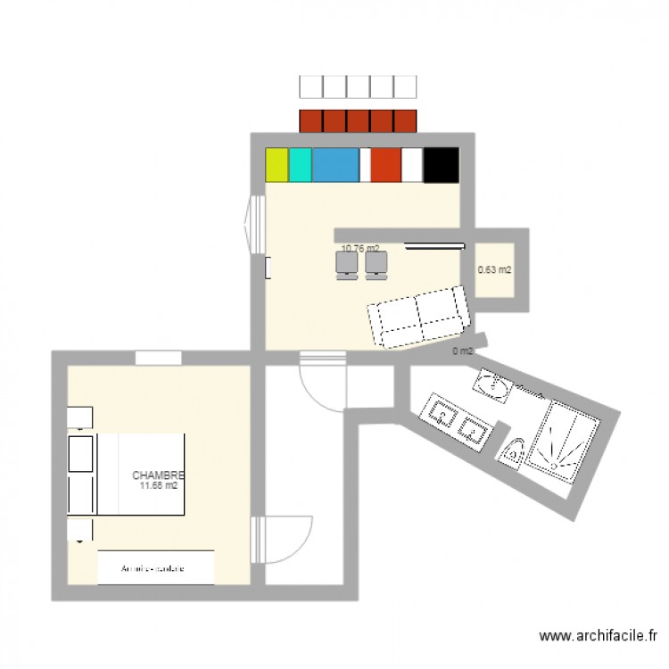 NEMOURS IKEA. Plan de 0 pièce et 0 m2