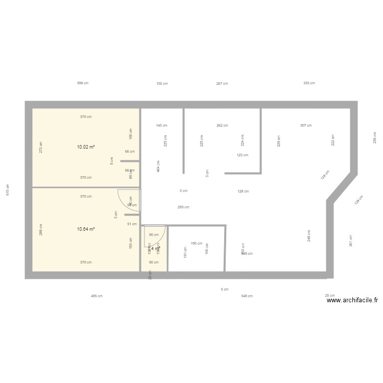 Appartement. Plan de 0 pièce et 0 m2