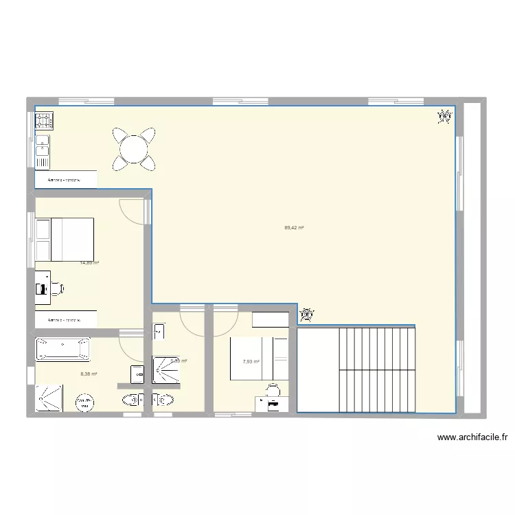 Mahanoro. Plan de 