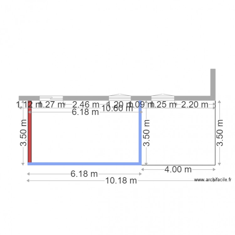 CHASTREY. Plan de 0 pièce et 0 m2