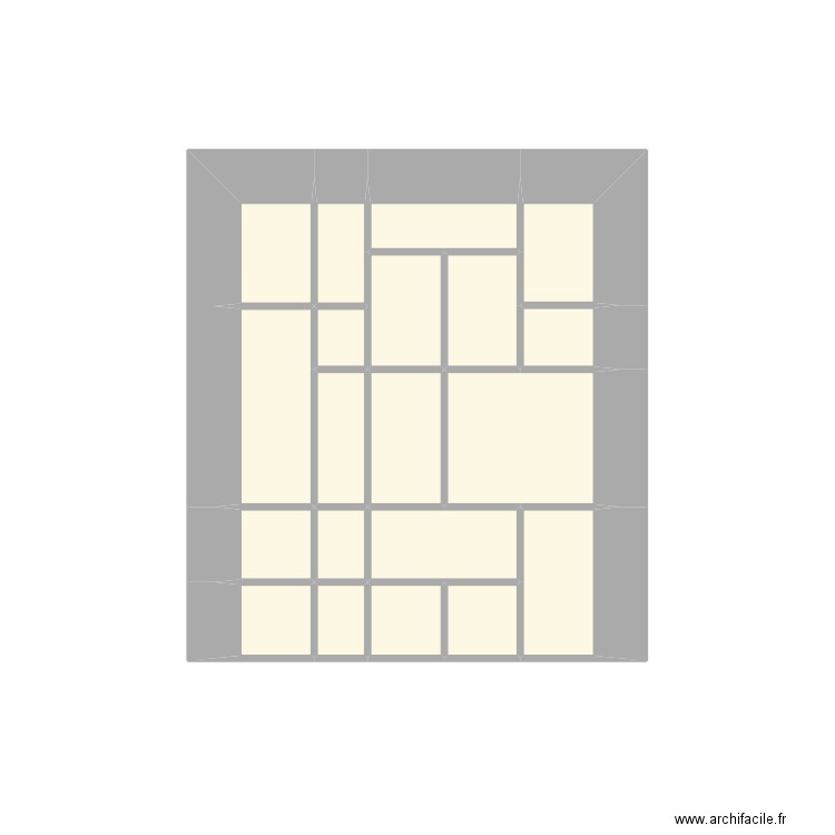 plan bibliothèque 3. Plan de 0 pièce et 0 m2