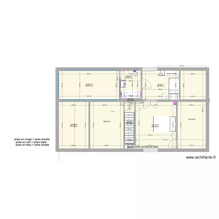 Plan Elec / Arc en ciel  Top floor 4. Plan de 