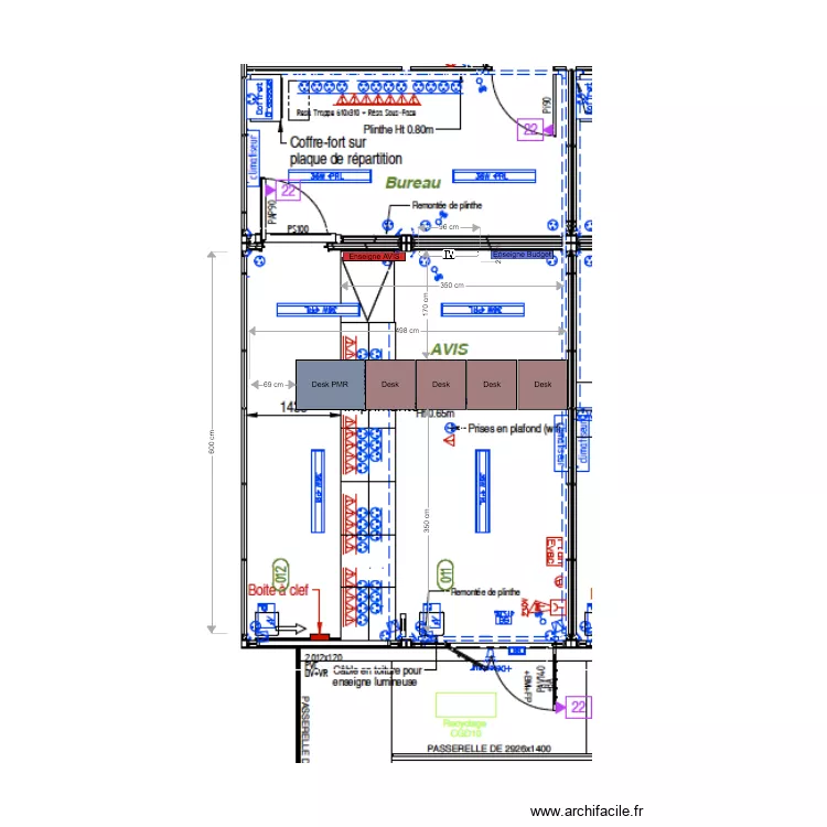 Nantes Gare V2. Plan de 
