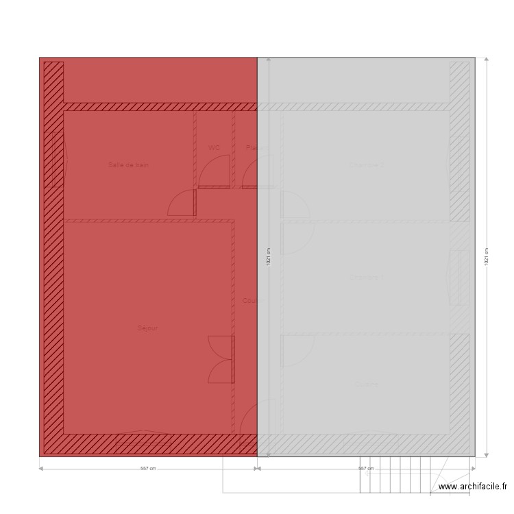 DA VEIGA. Plan de 0 pièce et 0 m2